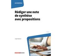 Rédiger une note de synthèse avec propositions