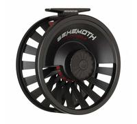 Redington Behemoth Moulinet de pêche à la Mouche Multifonction pour Eau Douce et Eau salée, Grande tonnelle et traînée réglable, Noir, 11/12