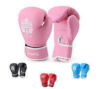Redipo Kids Boxing Gloves, Sponge Foam PU Leather Training Sparring Gloves Thai Kick Boxing for Toddler and Youth Age 6 to...