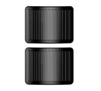 Redirecteur de déflecteur d'aération automatique - Empêche les courants d'air directs dans la cabine avec un guide de vent réglable et un bouclier ABS à profil bas pour améliorer le confort des passag