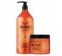 Redist Shampooing Argan 500 ml + Masque Redist Argan 475 ml