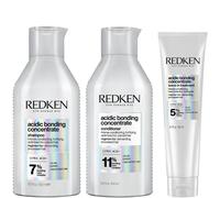 Redken Acidic Bonding Concentrate Shampoo 500ml, Conditioner 500ml and Leave-in Treatment 150ml Bond Repair Supersize Bundle