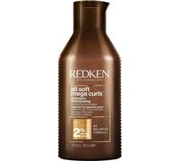 Redken All Soft Mega Curls Shampooing Shampooing pour cheveux ondulés et bouclés 1000 ml