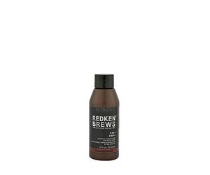REDKEN Brews 884486340740 Shampoing, après-shampoing et gel douche 3 en 1 pour homme 50 ml