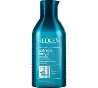 Redken - Fortifiant - Nettoie En Douceur & Réduit La Casse - Vegan & Sans Silicone - Biotine & Huile De Ricin - Cheveux Longs & Abîmés - Extreme Length - 300 Ml