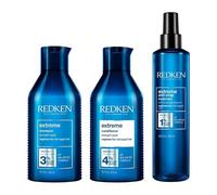 Redken, Routine Fortifiante pour Cheveux Cassants, Renforce et Répare la Fibre, Protège contre la Casse, Protéines et Fortifying Complex, Extreme