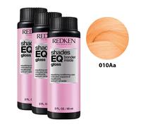 REDKEN SHADES EQ GLOSS Bonder Inside #010AA Equalizing Conditioning Color 3 x 60 ml