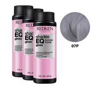 REDKEN SHADES EQ GLOSS Bonder Inside #07P Equalizing Conditioning Color 3 x 60 ml