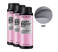 REDKEN SHADES EQ GLOSS Bonder Inside #08T Equalizing Conditioning Color 3 x 60 ml