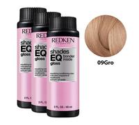 REDKEN SHADES EQ GLOSS Bonder Inside #09Gro Equalizing Conditioning Color 3 x 60 ml