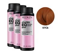 REDKEN SHADES EQ GLOSS Bonder Inside Equalizing Conditioning Color #07CB 3 x 60 ml