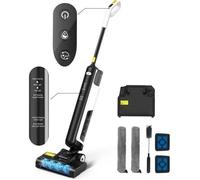 Redkey W12 SE Aspirateur Laveur Eau et Poussière,3 en 1 Aspirateur Nettoyeur Intelligent Sans Fil 180W