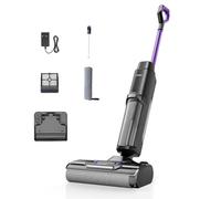 Redkey W15 Aspirateur Balai Laveur sans Fil, Balai aspirateur Laveur 3 en 1,Aspiration Puissant Eau et Poussière,5mm Simple Lamination,35min Longue Autonomie, LED écran Digital,Auto-Nettoyage