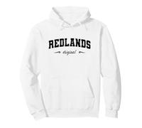 Redlands California Retro Hometown Nom Redlands Sweat à Capuche