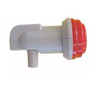 Redline LNB universel Single LNB 0,1 dB 4 K Ultra HD et Full HD High Gain 70db Compatible avec l'eau