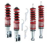 Kit suspension combinés filetés REDLINE pour VW Golf 1 et Scirocco