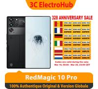 RedMagic 10 Pro,Version globale,6,85 pouces,Snapdragon 8 Elite,7050 mAh,Charge 100W,50MP,NFC,12 Go de RAM,ROM de 256 Go,Téléphon 16GB 512GB Dusk
