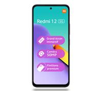 Xiaomi Redmi 12 5G 17,2 cm (6.79") Double SIM hybride Android 13 USB Type-C 4 Go 128 Go 5000 mAh Noir