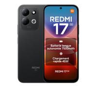 REDMI 17 5G - Smartphone - 4+128 Go - Batterie 7500 mAh - Charge 45 W - Noir
