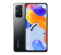 Xiaomi Redmi Note 11 Pro 5G 16,9 cm (6.67") Double SIM hybride Android 11 USB Type-C 6 Go 128 Go 5000 mAh Graphite, Gris