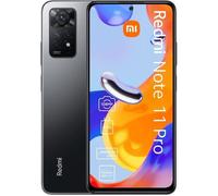 Redmi Note 11 Pro 6+128Go Téléphone Gris 108MP Quatre Caméras Écran AMOLED DotDisplay FHD+ 6.67"" Batterie 5000mAh Charge Turbo 67W
