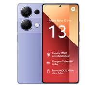 Xiaomi Redmi Note 13 Pro 16,9 cm (6.67") Double SIM Android 13 4G USB Type-C 8 Go 256 Go 5000 mAh Violet