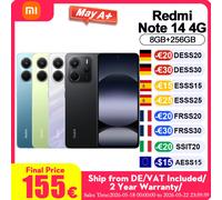 Xiaomi Redmi Note 14 16,9 cm (6.67") Double SIM hybride 4G USB Type-C 6 Go 128 Go 5500 mAh Noir