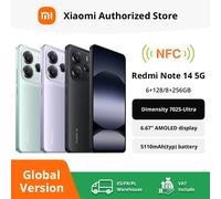 Xiaomi Redmi Note 14 16,9 cm (6.67") Double SIM hybride 4G USB Type-C 8 Go 256 Go 5500 mAh Bleu