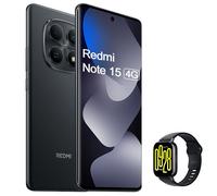 REDMI Note 15 8 GO + 256 GO Batterie longue autonomie de 6 000mAh Noir+Redmi Watch 5 Active Noir