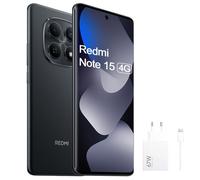 REDMI Note 15 8 GO + 256 GO Batterie longue autonomie de 6 000mAh Noir+Xiaomi 67W HyperCharge Combo