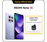 REDMI Note 15 Vert 8 GO + 256 GO Batterie longue autonomie de 6 000mAh