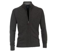 Redmond Cardigan zippé Grande Taille Homme Gris Sombre Grande Taille Homme Gris Sombre