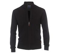Redmond Cardigan zippé col Montant Grande Taille Homme Grande Taille Homme Noir