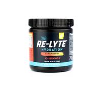 REDMOND Re-Lyte Mélange électrolyte pour boissons - Parfum fraise - 30 portions - 195 g - Sans sucre - Avec véritable sel Redmond et plus de 60 minéraux et oligo-éléments importants