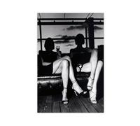 RedMush Helmut Newton Poster sur toile (21) - Décoration murale pour salon, chambre à coucher - Style sans cadre - 50 x 75 cm