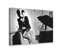 RedMush Helmut Newton - Poster sur toile (9) - Décoration de chambre à coucher, paysage sportif, bureau, chambre, cadeau, 60 x 90 cm