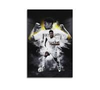 RedMush Poster étoile de football Jude Bellingham (20) sur toile pour décoration murale de salon, chambre à coucher, style sans cadre, 30 x 45 cm