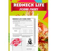 Redneck Life Score Sheet: Perfect Book For Playing Board Game and Recording