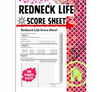Redneck Life score sheet: Playing Board Game and Recording Your Redneck Life Score