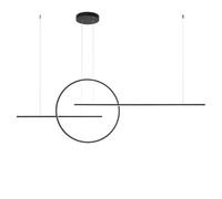 REDO GROUP lampe à suspension GIOTTO LARGE (Noir mat, 4000K - Métal)