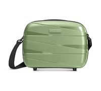 REDOLZ Article standard Essentials 10 + BC, Vert métallisé, Beauty Case (34 cm), Beauty Case