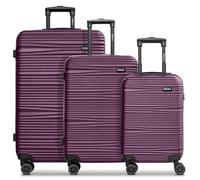 REDOLZ Article standard Essentials 16, bordeaux, Kofferset (3-teilig), Lot de 3 valises rigides