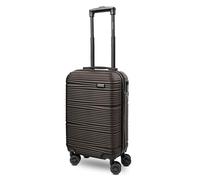 REDOLZ Article standard Essentials 16, café, Koffer S (55 cm), Valise cabine rigide