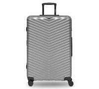 Redolz Essentials 18 4 roulettes Trolley 76 cm avec soufflet d'extension couleur argent