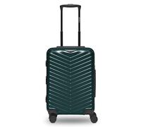 Redolz Essentials 18 4 roulettes Trolley de cabine 55 cm avec soufflet d'extension vert