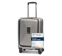 Redolz Essentials 14 4 roues Valise cabine S 55 cm Compartiment ordinateur avec soufflet d'extension gris