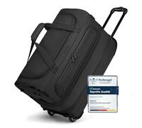REDOLZ Duffle Essentials Wheeled Duffle Exp. M Black