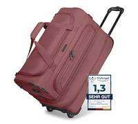 REDOLZ Duffle Essentials Wheeled Duffle Exp. M Rose