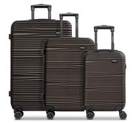 Redolz Ensemble de bagages 'Essentials' brun foncé, Taille One Size