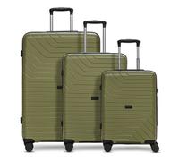 Redolz Essentials 05 3-SET 4 roues Set de valises 3 pièces olive
